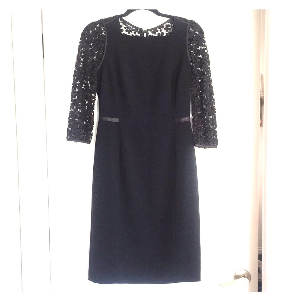 Lafayette 148 Black shift dress